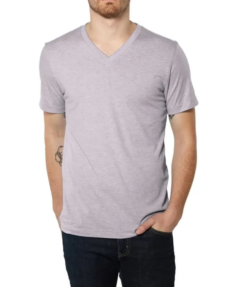 Sale Nayked Apparel Men'S Ridiculously Soft Lightweight V-Neck T-Shirt | Classic