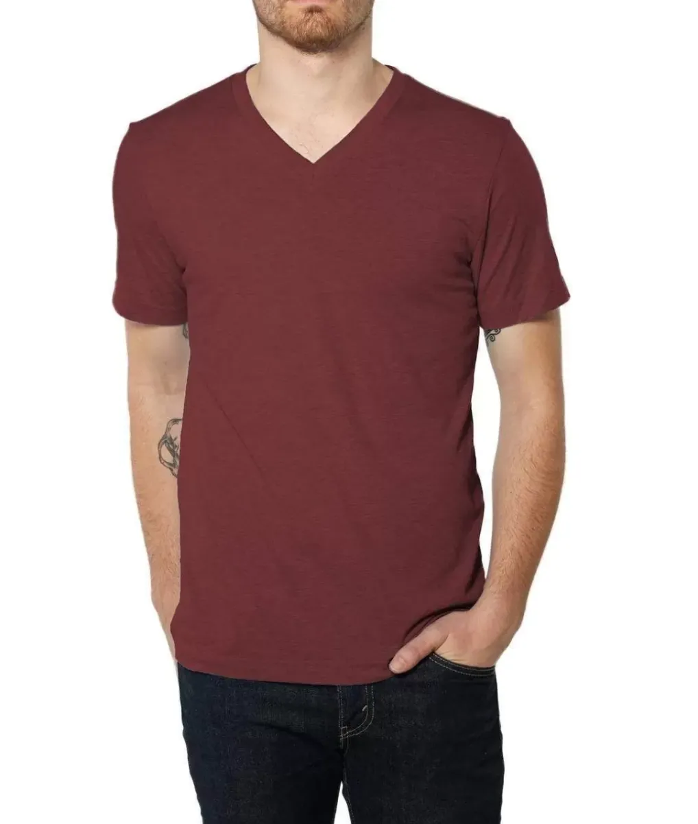 Sale Nayked Apparel Men'S Ridiculously Soft Lightweight V-Neck T-Shirt | Classic