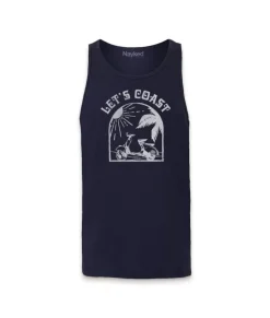 Discount Nayked Apparel Men'S Ridiculously Soft Lightweight Graphic Tank | Let'S Coast