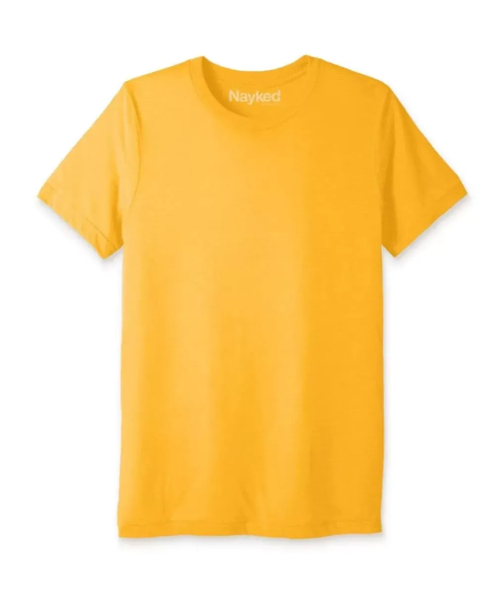 Hot Nayked Apparel Men'S Ridiculously Soft Lightweight Crew Neck T-Shirt | New Arrival Colors