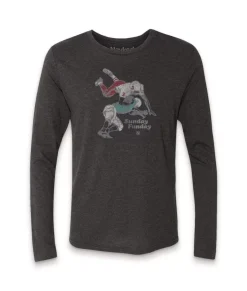 Hot Nayked Apparel Men'S Ridiculously Soft Lightweight Long Sleeve Graphic Tee | Sunday Funday