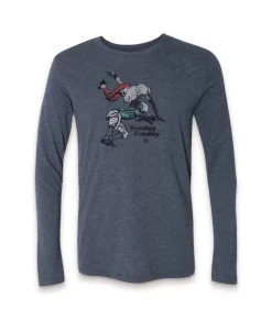 Hot Nayked Apparel Men'S Ridiculously Soft Lightweight Long Sleeve Graphic Tee | Sunday Funday