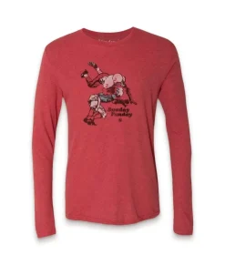 Hot Nayked Apparel Men'S Ridiculously Soft Lightweight Long Sleeve Graphic Tee | Sunday Funday