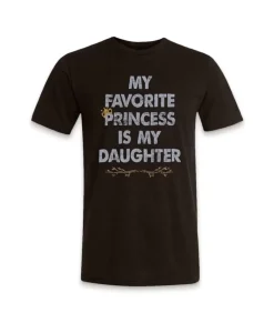 Best Nayked Apparel Men'S Ridiculously Soft Lightweight Graphic Tee | My Favorite Princess