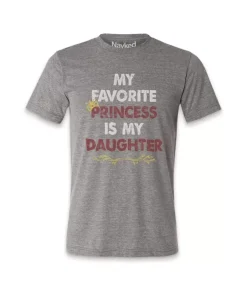 Best Nayked Apparel Men'S Ridiculously Soft Lightweight Graphic Tee | My Favorite Princess