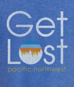 Online Nayked Apparel Men'S Ridiculously Soft Lightweight Long Sleeve Graphic Tee | Get Lost