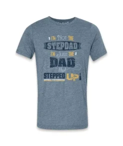 New Nayked Apparel Men'S Ridiculously Soft Lightweight Graphic Tee | The Dad That Stepped Up