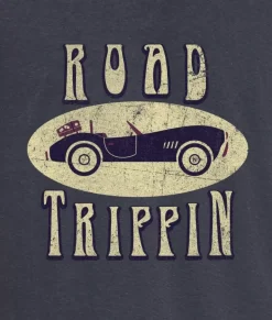 Sale Nayked Apparel Men'S Ridiculously Soft Lightweight Long Sleeve Graphic Tee | Road Trippin