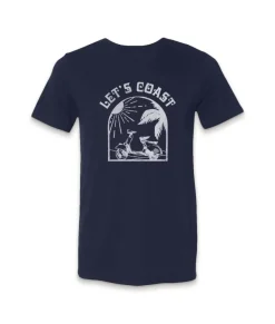 New Nayked Apparel Men'S Ridiculously Soft Lightweight Graphic Tee | Let'S Coast