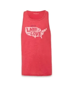 Outlet Nayked Apparel Men'S Ridiculously Soft Lightweight Graphic Tank | Land That I Love