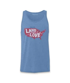 Outlet Nayked Apparel Men'S Ridiculously Soft Lightweight Graphic Tank | Land That I Love