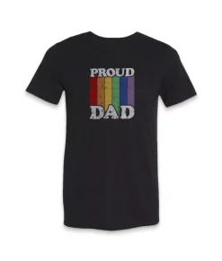 Sale Nayked Apparel Men'S Ridiculously Soft Lightweight Graphic Tee | Proud Dad