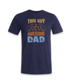 New Nayked Apparel Men'S Ridiculously Soft Lightweight Graphic Tee | Awesome Dad-To-Be