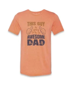 New Nayked Apparel Men'S Ridiculously Soft Lightweight Graphic Tee | Awesome Dad-To-Be