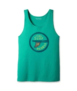 Clearance Nayked Apparel Men'S Ridiculously Soft Lightweight Graphic Tank Top | Surf Rebels