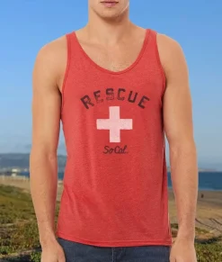 Best Nayked Apparel Men'S Ridiculously Soft Lightweight Graphic Tank Top | Cali Rescue
