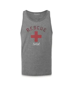Best Nayked Apparel Men'S Ridiculously Soft Lightweight Graphic Tank Top | Cali Rescue