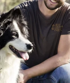 New Nayked Apparel Men'S Ridiculously Soft Lightweight Graphic Tee | Best Dog Dad