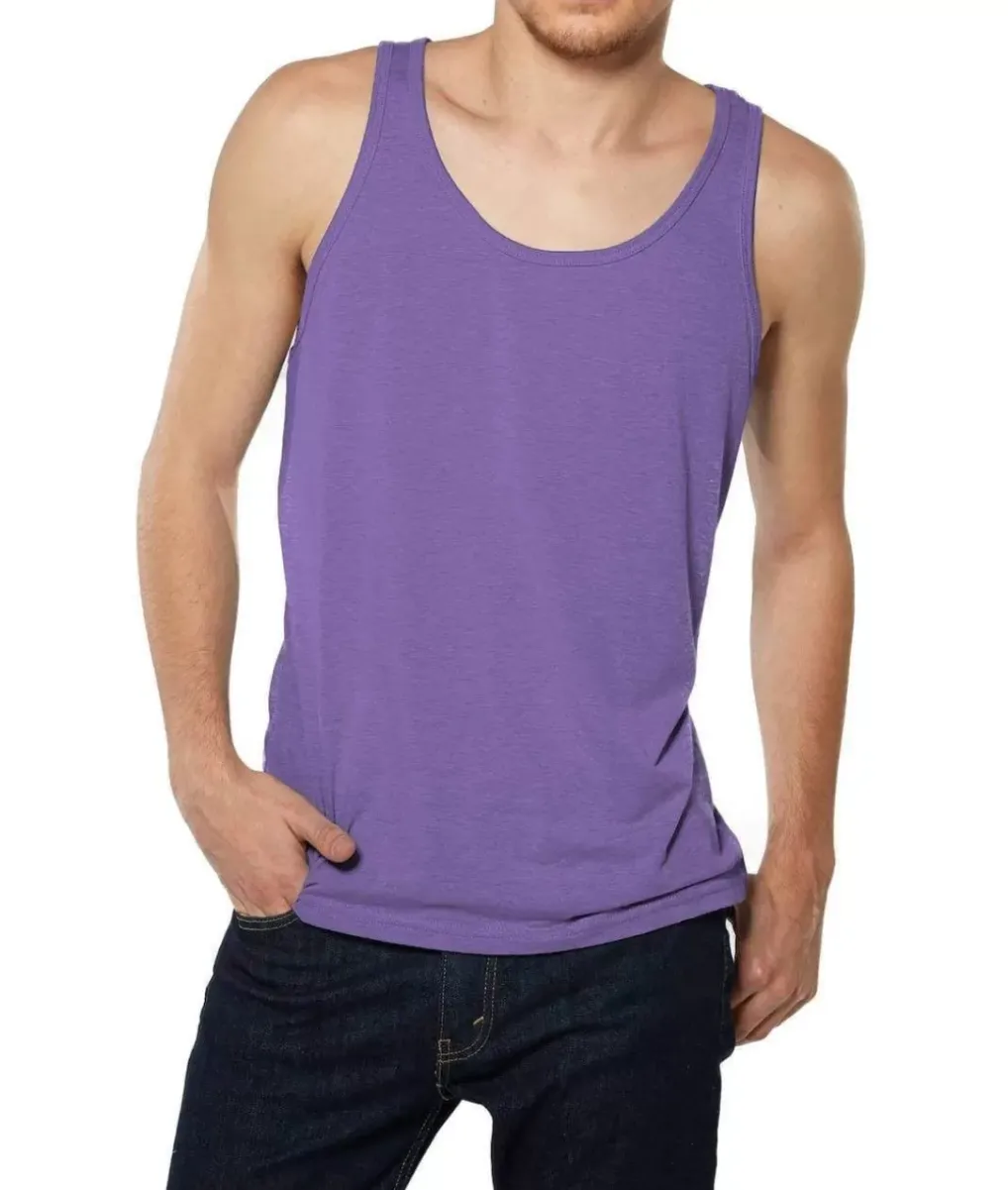 Fashion Nayked Apparel Men'S Ridiculously Soft Lightweight Tank Top