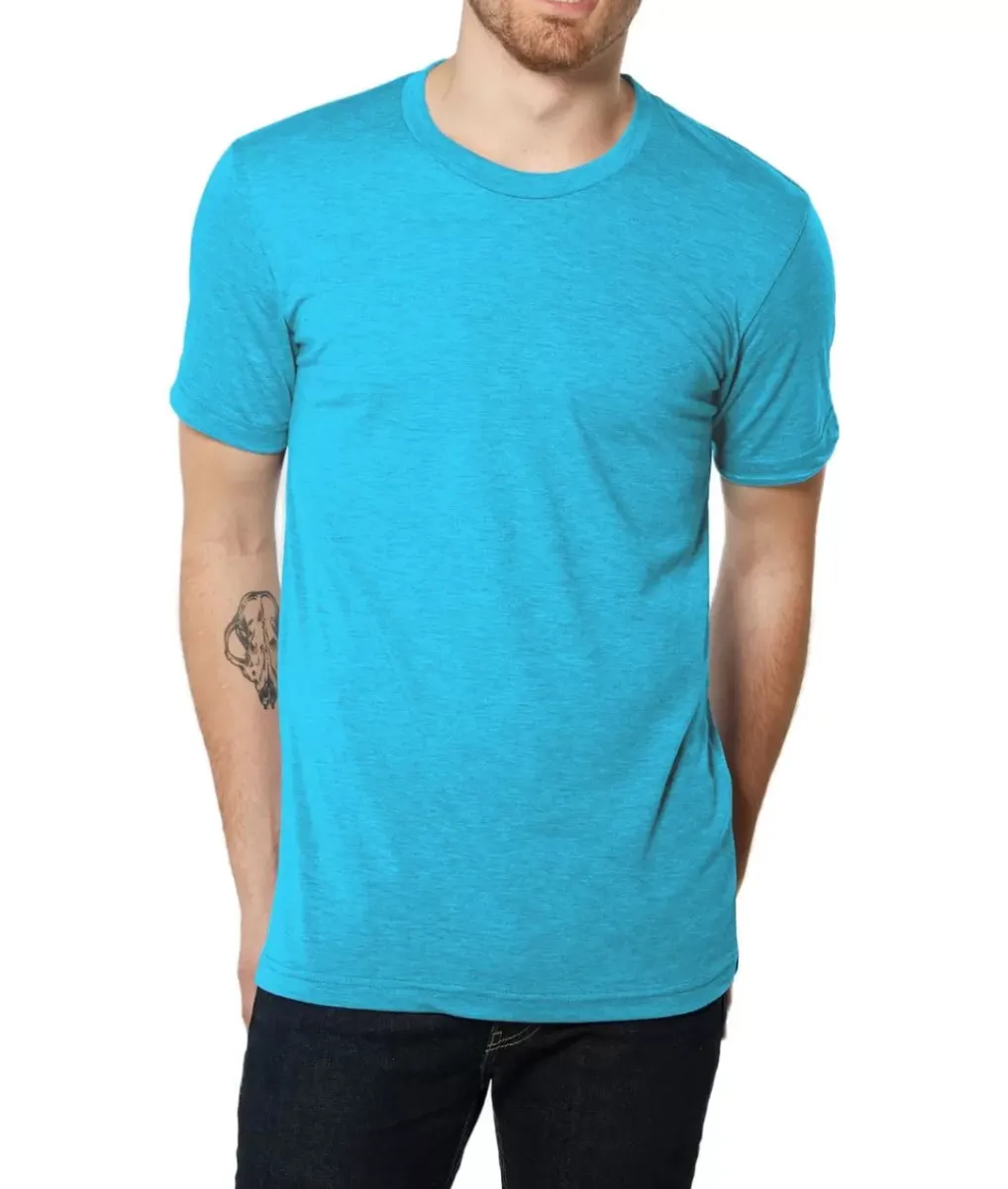 Outlet Nayked Apparel Men'S Ridiculously Soft Lightweight Crew Neck T-Shirt | Classic