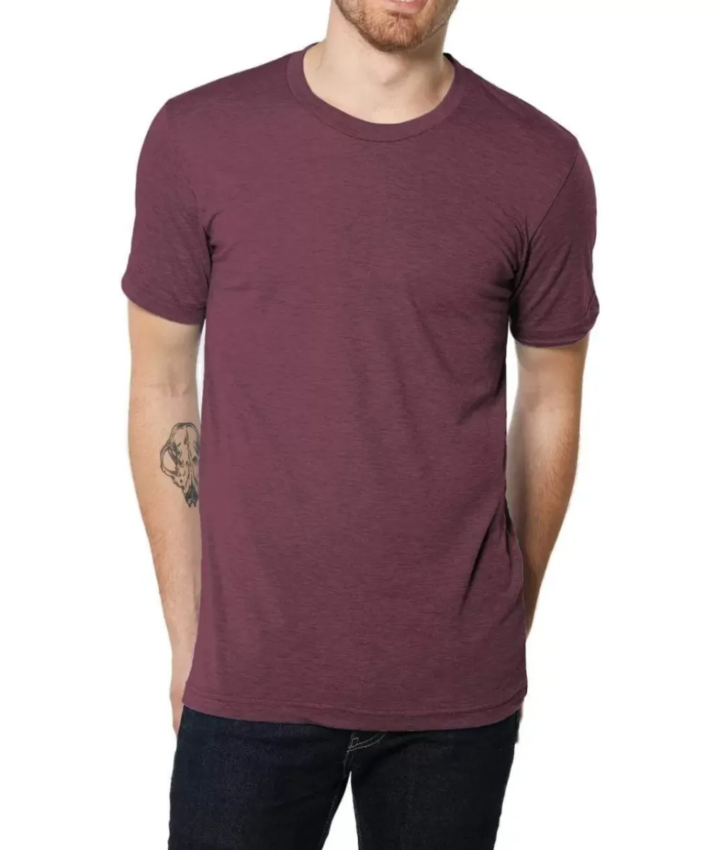 Outlet Nayked Apparel Men'S Ridiculously Soft Lightweight Crew Neck T-Shirt | Classic