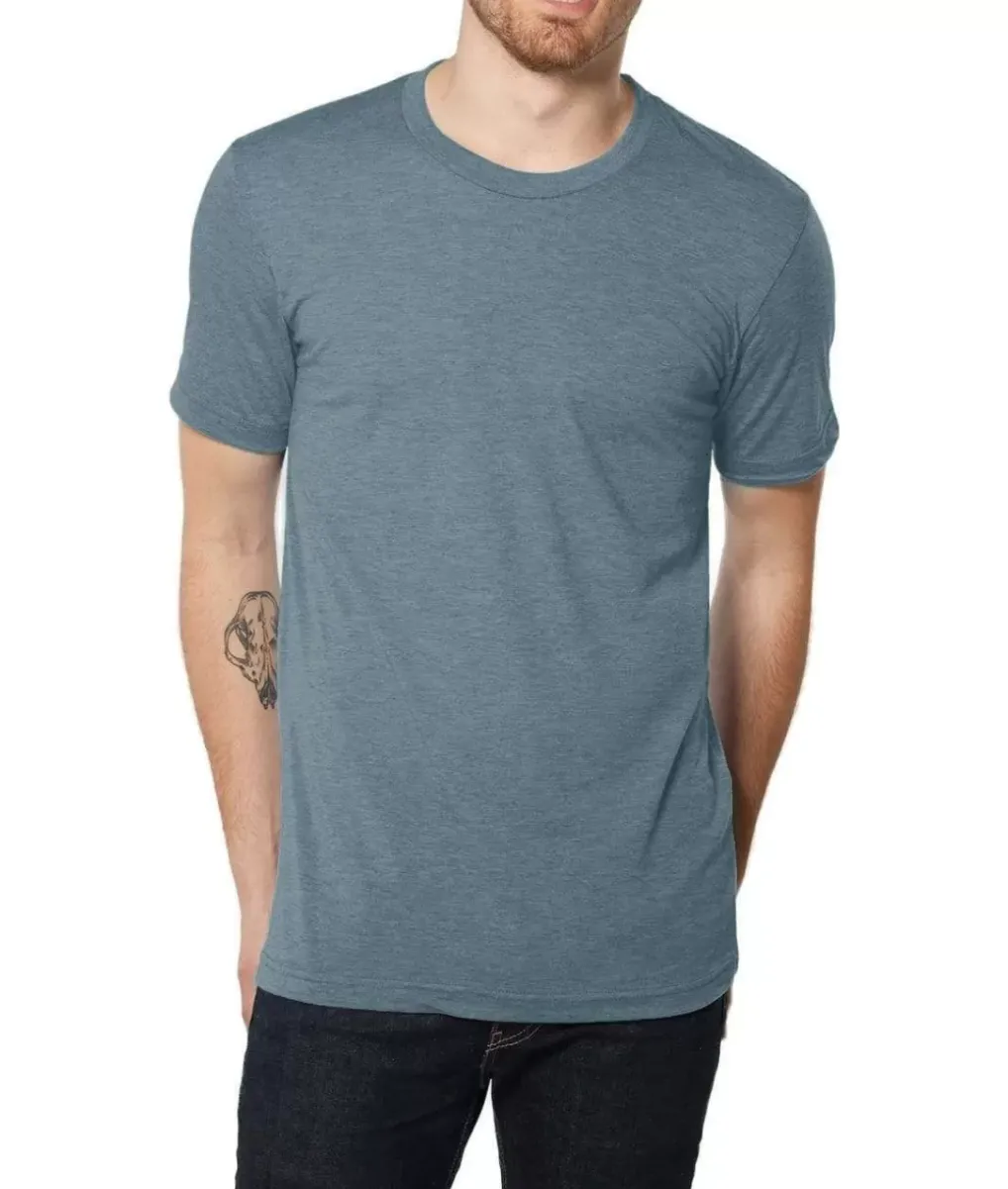 Outlet Nayked Apparel Men'S Ridiculously Soft Lightweight Crew Neck T-Shirt | Classic
