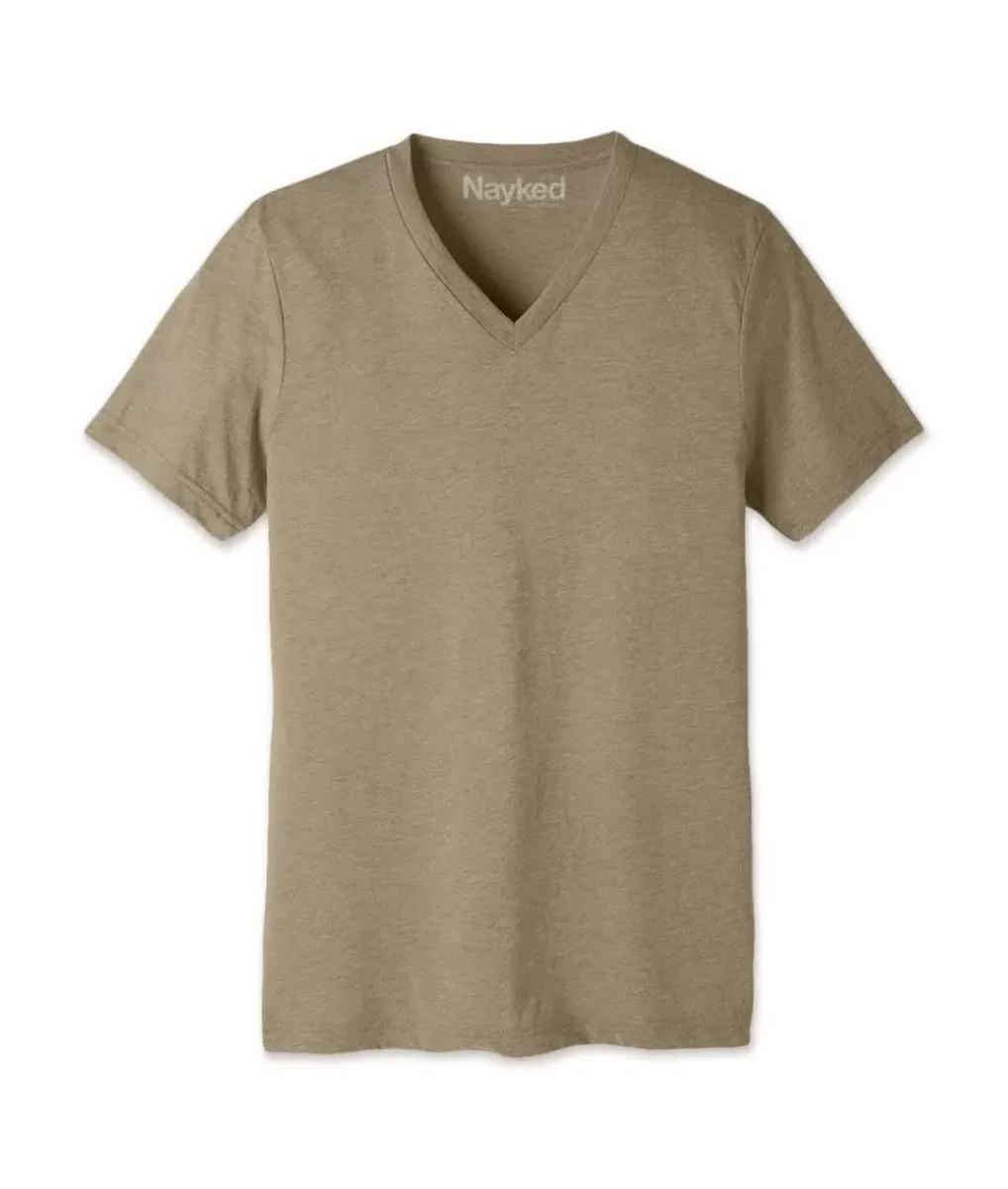 Clearance Nayked Apparel Men'S Ridiculously Soft Lightweight V-Neck T-Shirt | New Arrival Colors