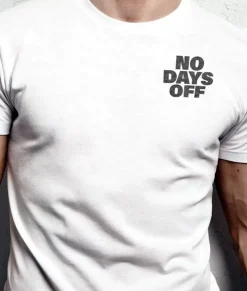 Discount Nayked Apparel Men'S Ridiculously Soft Lightweight Graphic Tee | No Days Off