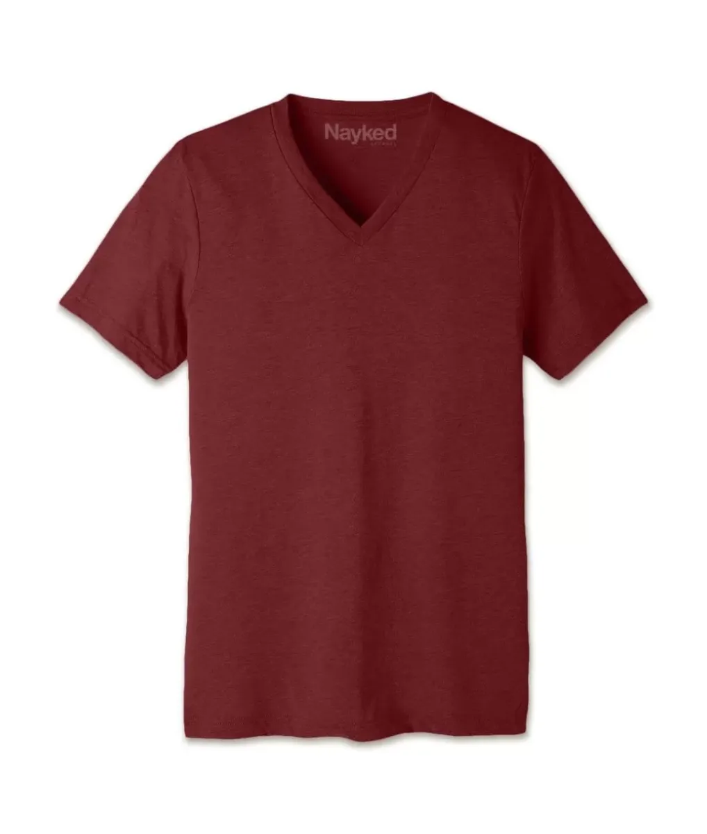 Online Nayked Apparel Men'S Ridiculously Soft Lightweight V-Neck T-Shirt | New Arrival Colors