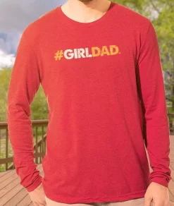 Fashion Nayked Apparel Men'S Ridiculously Soft Lightweight Long Sleeve Graphic Tee | #Girldad