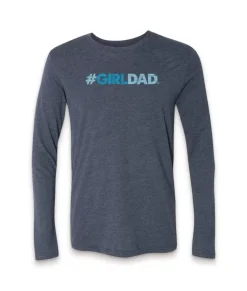 Fashion Nayked Apparel Men'S Ridiculously Soft Lightweight Long Sleeve Graphic Tee | #Girldad