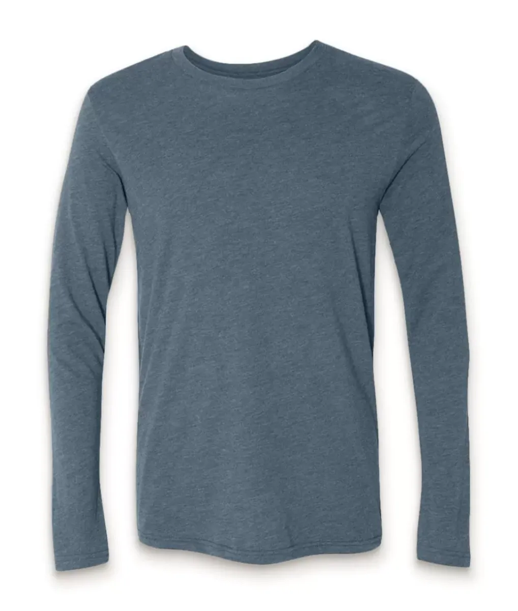 Clearance Nayked Apparel Men'S Ridiculously Soft Lightweight Long Sleeve Crew Shirt