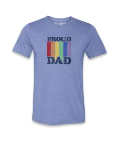 Clearance Nayked Apparel Men'S Ridiculously Soft Lightweight Graphic Tee | Proud Dad