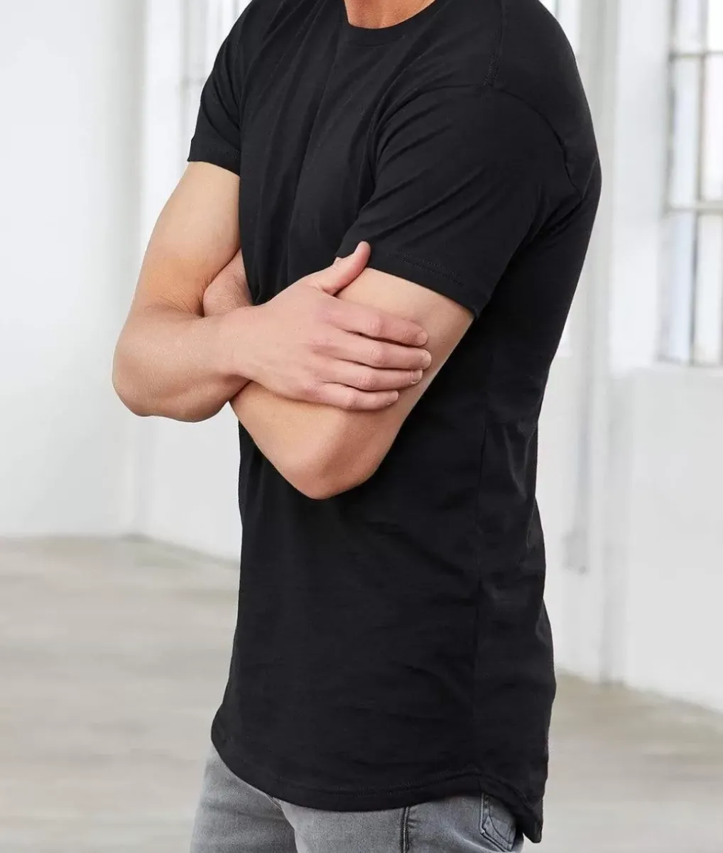 Clearance Nayked Apparel Men'S Ridiculously Soft Longline Tee