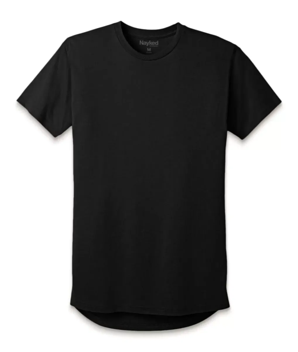 Clearance Nayked Apparel Men'S Ridiculously Soft Longline Tee