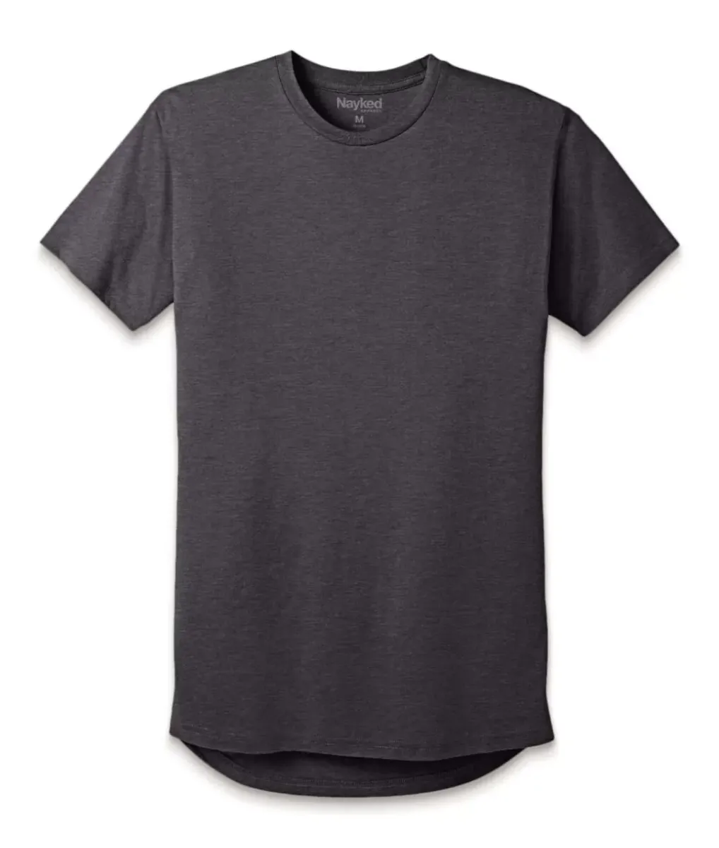 Clearance Nayked Apparel Men'S Ridiculously Soft Longline Tee