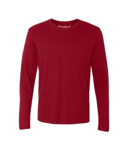 Best Nayked Apparel Men'S Ridiculously Soft Long Sleeve 100% Cotton T-Shirt