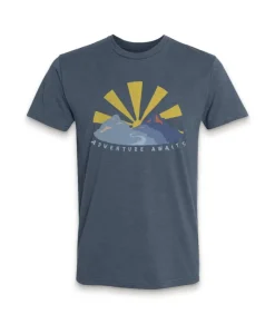 Online Nayked Apparel Men'S Ridiculously Soft Midweight Graphic Tee | Adventure Awaits