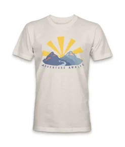Online Nayked Apparel Men'S Ridiculously Soft Midweight Graphic Tee | Adventure Awaits