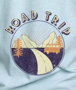 Clearance Nayked Apparel Men'S Ridiculously Soft Midweight Graphic Tee | Road Trip