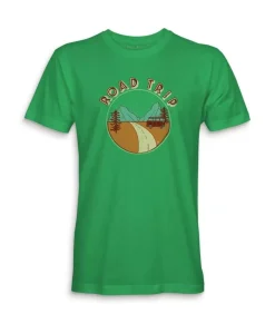 Clearance Nayked Apparel Men'S Ridiculously Soft Midweight Graphic Tee | Road Trip