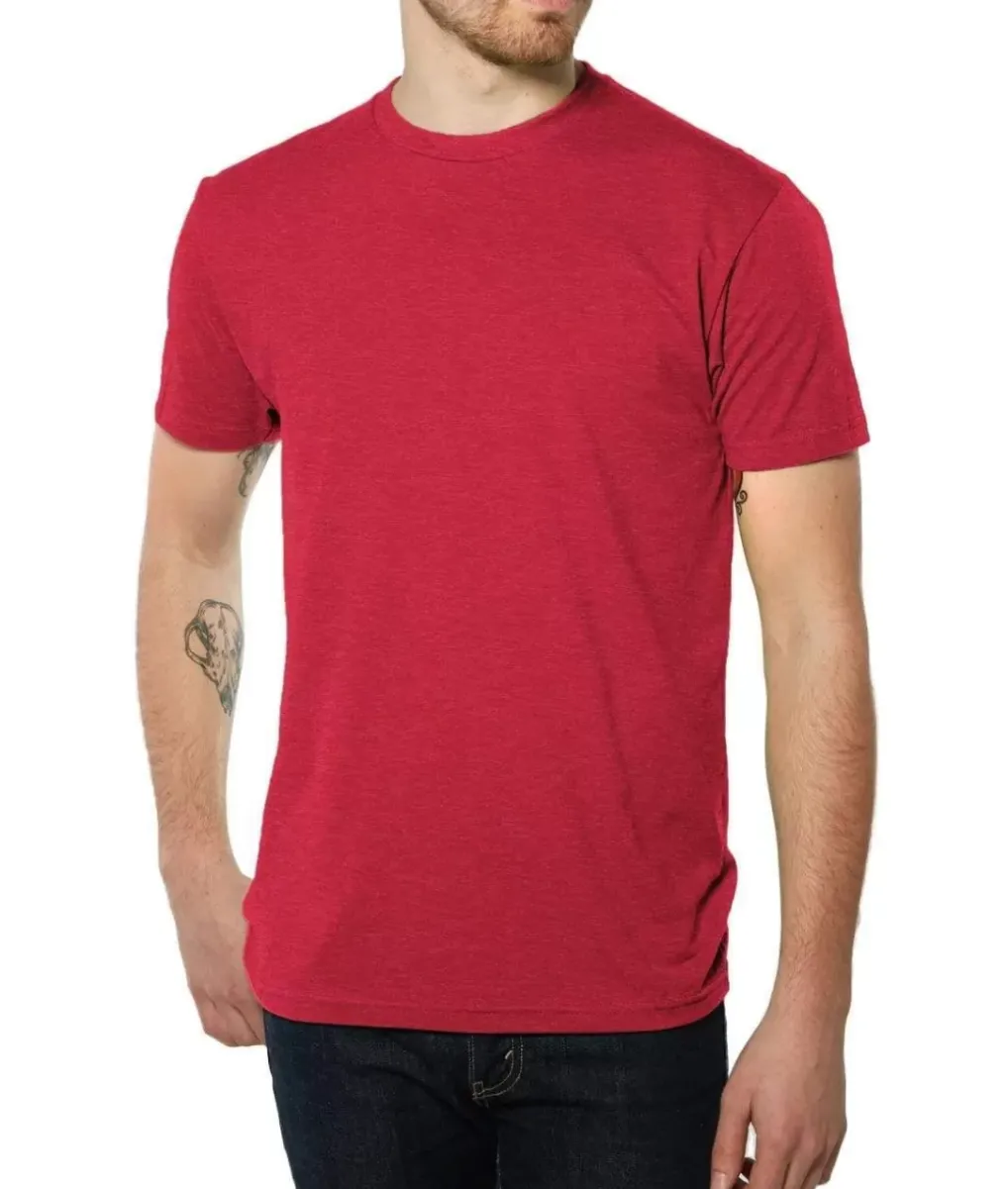 Hot Nayked Apparel Men'S Ridiculously Soft Midweight Crew T-Shirt | Classic