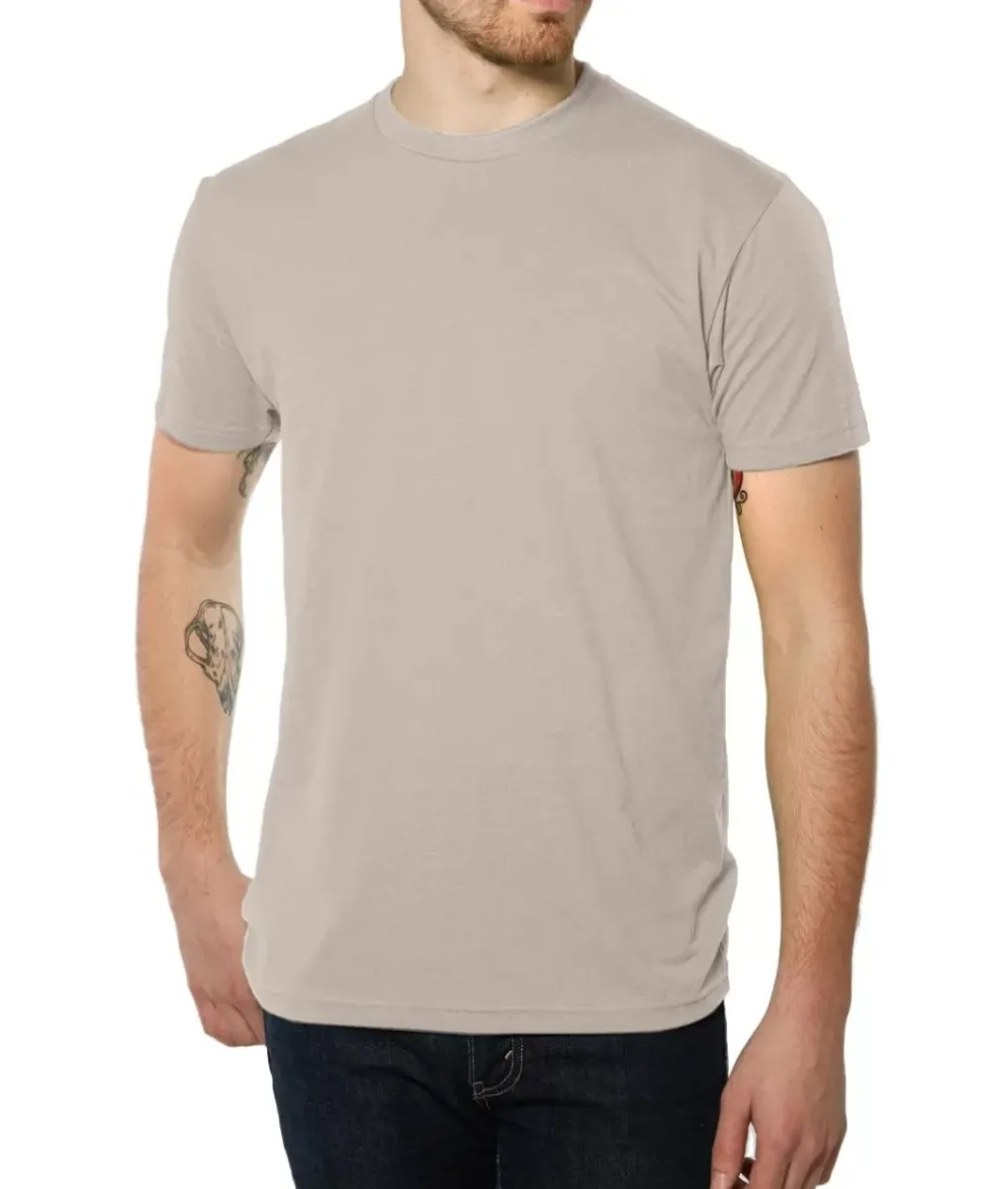 Hot Nayked Apparel Men'S Ridiculously Soft Midweight Crew T-Shirt | Classic
