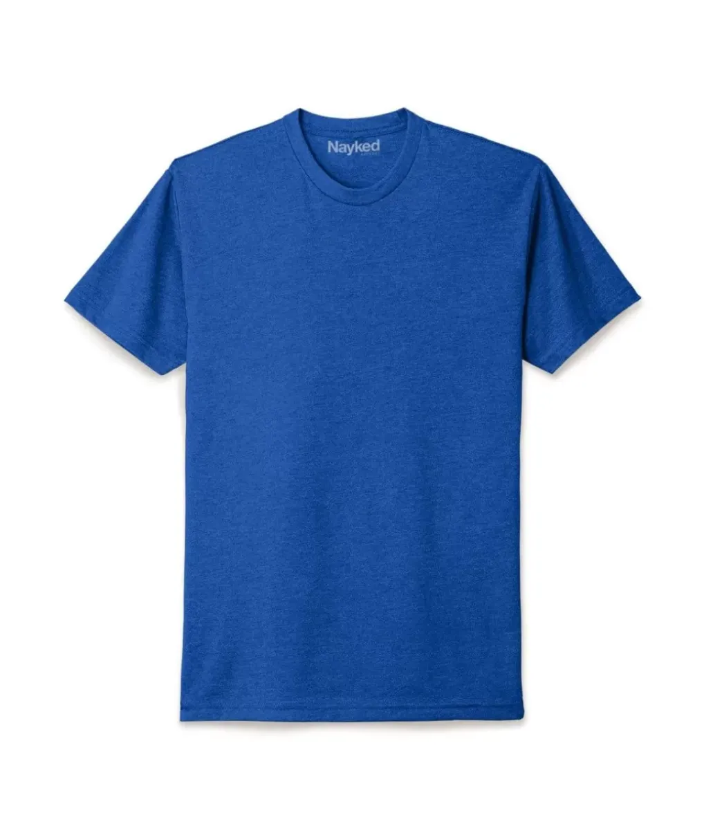 New Nayked Apparel Men'S Ridiculously Soft Midweight Big Crew T-Shirt