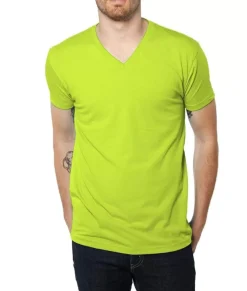 Online Nayked Apparel Men'S Ridiculously Soft Midweight V-Neck