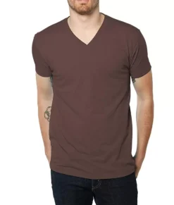 Online Nayked Apparel Men'S Ridiculously Soft Midweight V-Neck