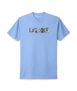Best Nayked Apparel Men'S Ridiculously Soft Midweight Graphic Tee | Explorer