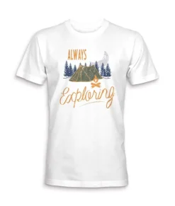 Hot Nayked Apparel Men'S Ridiculously Soft Midweight Graphic Tee | Always Exploring