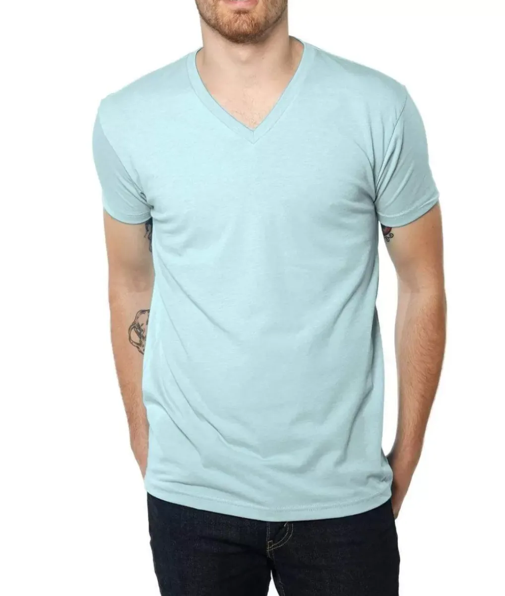 Hot Nayked Apparel Men'S Ridiculously Soft Midweight V-Neck