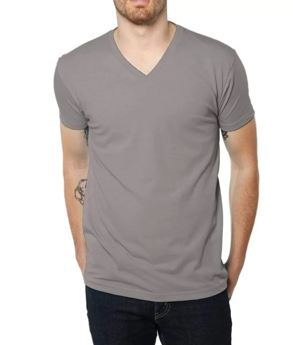 Hot Nayked Apparel Men'S Ridiculously Soft Midweight V-Neck